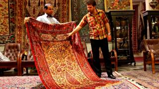 Persian Carpets in Isfahan  Tea Mage Goes to Iran [upl. by Eca]