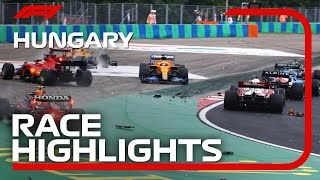 Race Highlights  2021 Hungarian Grand Prix [upl. by Ailak]