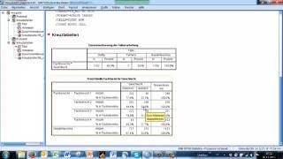 21 Deskriptive Statistik multivariat  Kreuztabellen [upl. by Cherri26]