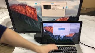 How to set up Acer 27inch monitor as a Secondary Screen for your Macbook pro iMac Macbook air [upl. by Mcclary]