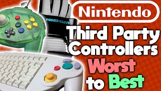 Ranking 25 Nintendo Third Party Controllers [upl. by Harriette]