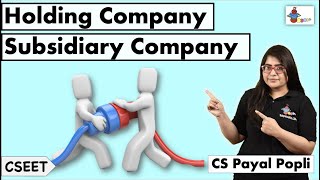 Holding Company and Subsidiary Company  Difference between Holding company and subsidiary company [upl. by Lledraw]