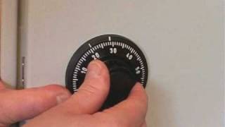 Securikey La Gard 3 Wheel Combination Lock Change Instructions [upl. by Lunseth]