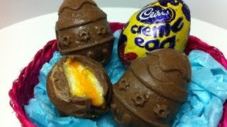 HOW TO MAKE CADBURY CREME EGGS [upl. by Odravde300]