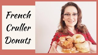 How To Make French Honey Crullers Easy Choux Pastry Donuts [upl. by Annirac]