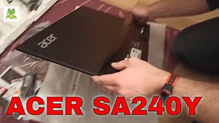 Unboxing Acer SA240Y  zero frames FULL HD MONITOR [upl. by Duane766]