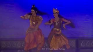 Shiva Parvathi  Ananda Thandavam  Vana Virata Vijayam 2014  Anitha Guha  Bharatanatyam Dance [upl. by Hnao]