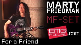 Marty Friedman plays quotFor A Friendquot [upl. by Gretal]