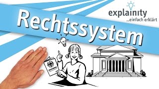 Das deutsche Rechtssystem einfach erklärt explainity® Erklärvideo [upl. by Astrix]