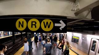 ⁴ᴷ The Busiest NYC Subway Station Times Square–42nd StreetPort Authority Bus Terminal [upl. by Maiocco839]