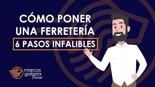 Cómo poner una ferretería  6 pasos infalibles [upl. by Ellohcin]