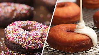 5 Delicious Donut Recipes To Warm Your Soul • Tasty [upl. by Constant442]