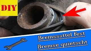 Bremssattel instandsetzen I reparieren I überholen im Detail  How to Rebuild a Brake Caliper [upl. by Horner109]