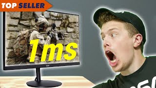 Cheap 27in Gaming Monitor  Acer CB272 27in Full HD IPS Monitor Review [upl. by Kotz]