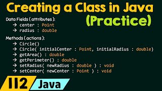 Creating a Class in Java  Practice [upl. by Maddocks]