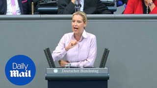 Alice Weidel Headscarf girls will not secure our prosperity [upl. by Randell]