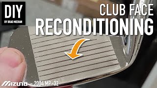 Golf Club Face Restoration and Reconditioning [upl. by Herzen]