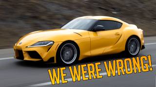 WE WERE ALL WRONG ABOUT THE GR SUPRA [upl. by Sandie]