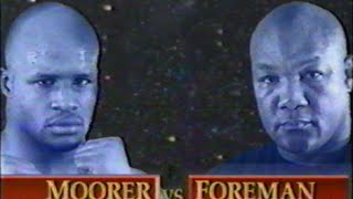 Foreman vs Moorer ENTIRE HBO PROGRAM [upl. by Busch]