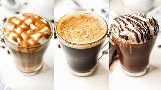 4 KETO COFFEE RECIPES  How To Make Bulletproof Coffee amp MORE [upl. by Nairb]