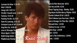 RODEL NAVALs Best Collection of OPM Tagalog amp English Songs and From Live Performances [upl. by Ailev130]