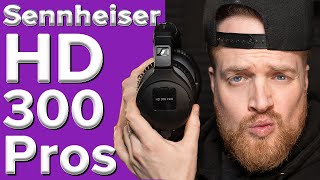 SENNHEISER HD300 PRO Headphones Unboxing Review amp Sound Comparison With Sonarworks [upl. by Yerhcaz]