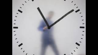 The hands of Maarten Baas Schiphol clock are drawn on in real time [upl. by Montano]