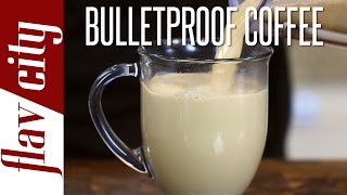 Bulletproof Coffee  Butter Coffee Recipe  Coffee with butter [upl. by Drahsar953]