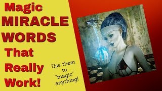 Do ANYTHING With These quot12 Magic Spell Wordsquot  Magic Spell that Really Works [upl. by Mears]