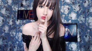 ASMR  Lovely Trigger Shop and little muckbang Zusammen tingeln АСМР English German and Russian [upl. by Otis]