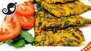 Savory Vegetable Pancakes Savory Vegan Pancakes  Glutenfree and Eggless Pancakes [upl. by Ecilegna]