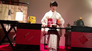 Japanese traditional performing arts 1 Tea Ceremony Koto and Flower Arrangement [upl. by Yerocal]