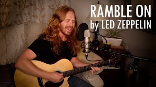 quotRamble Onquot by Led Zeppelin  Adam Pearce Acoustic Cover [upl. by Dniren780]