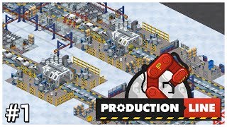 Production Line  1  The Basics  Lets Play  Gameplay  Construction [upl. by Tongue]