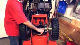 Ariens Snowblower Locking Differential Demo [upl. by Alarise975]