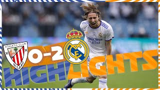 HIGHLIGHTS  Athletic Club 02 Real Madrid  Spanish Super Cup champions [upl. by Rialc304]