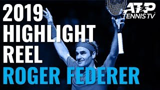 ROGER FEDERER 2019 ATP Highlight Reel [upl. by Marelda]