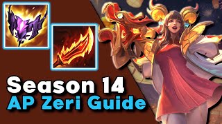 Season 14 AP Zeri Guide  How To Play AP Zeri [upl. by Munsey949]