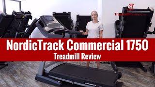 NordicTrack Commercial 1750 Treadmill Review 2019 Model [upl. by Nimar]