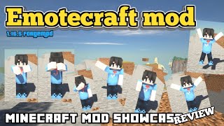 Minecraft 1165  Emotecraft mod [upl. by Starling]