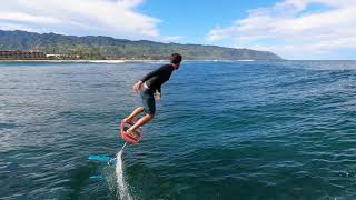 Hydrofoil Surf Heaven in Hawaii [upl. by Galen]