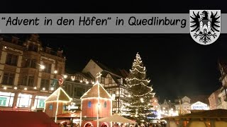 Advent in den Höfen QuedlinburgHarz [upl. by Christyna49]