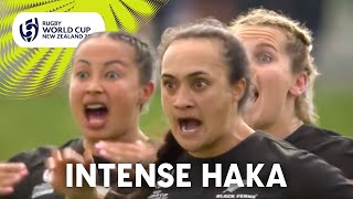 New Zealand perform their most INTENSE Haka [upl. by Nagyam507]