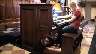 Deșteaptăte româneRomanian national anthem on the Austin organ in Pittsburgh [upl. by Airetnuhs]