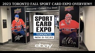 2023 SPORT CARD EXPO OVERVIEW FALL EDITION [upl. by Azial]