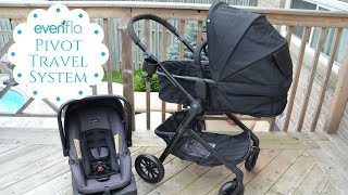 New Evenflo Pivot travel System Review [upl. by Gherlein]