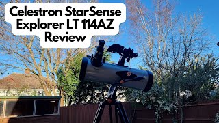 Celestron StarSense Explorer LT 114AZ Review [upl. by Ynalem]