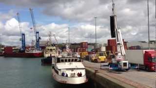 The Titanics Whistle Sounds Across Southampton [upl. by Yrrot]