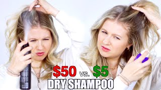 DRY SHAMPOO Cheap vs Expensive [upl. by Adne]