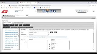 ADP Manager Training How to schedule reports [upl. by Aiehtela]